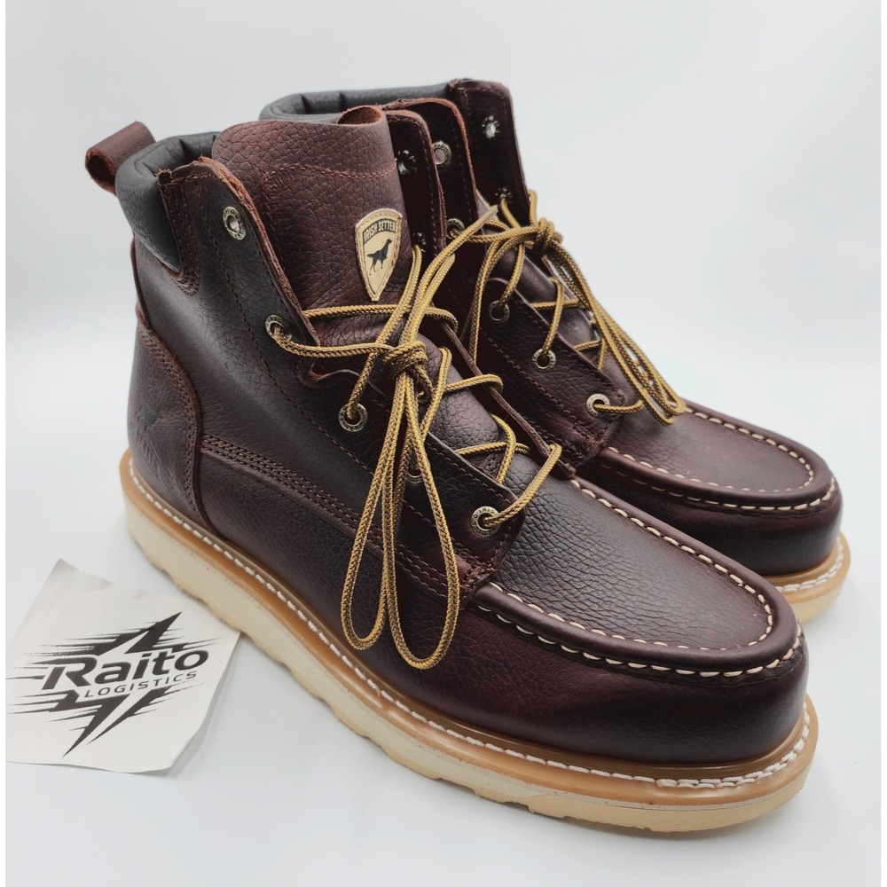 Mens Size 10.5 E2 Irish Setter Work Boots Ashby Moc Toe Oil Resistant 83605